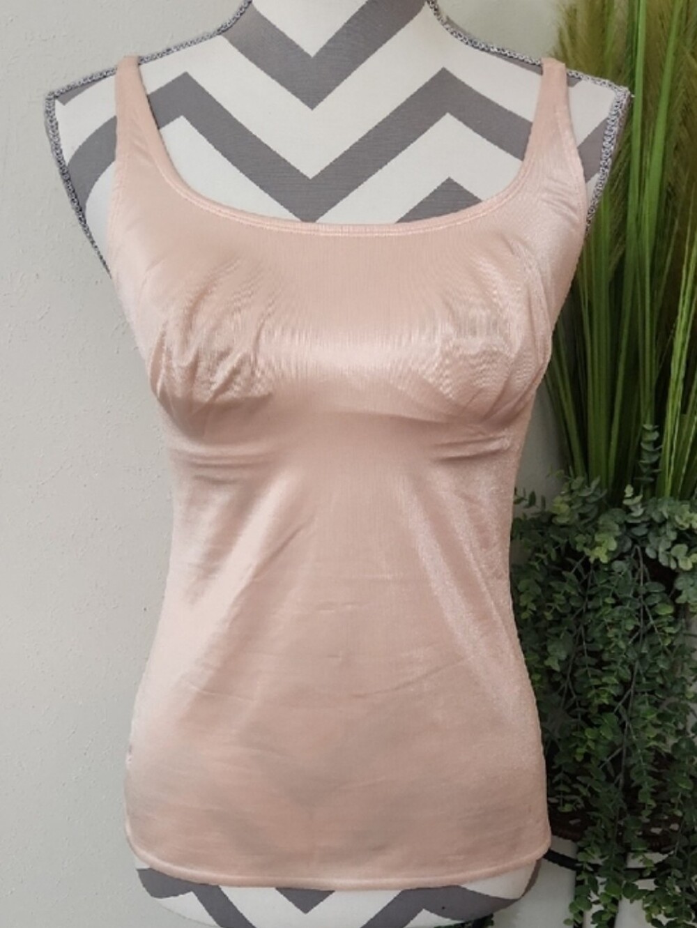 Ruby Ribbon Women's Nude Shapewear Slip Tank Top